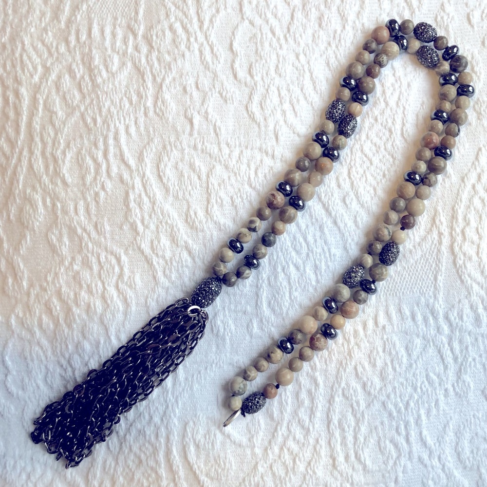 Hipchik Couture Tassel Necklace